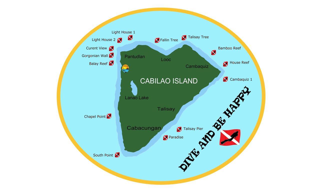 Cabilao Sunset Dive & Beach Resort Loon Eksteriør bilde
